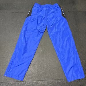 GTM advantage Jogging Pants Blue/Black Ankle Zips Size M